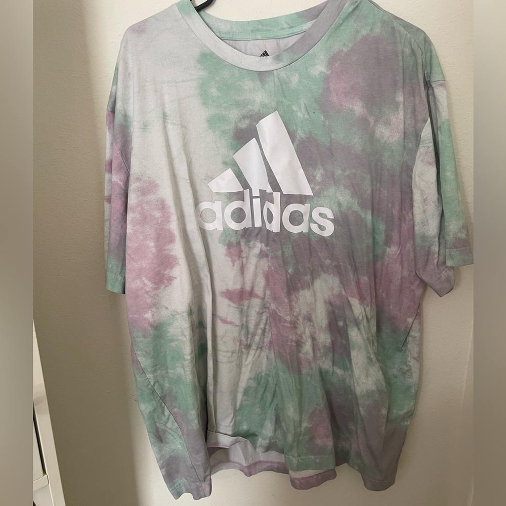 Adidas tie dye shirt